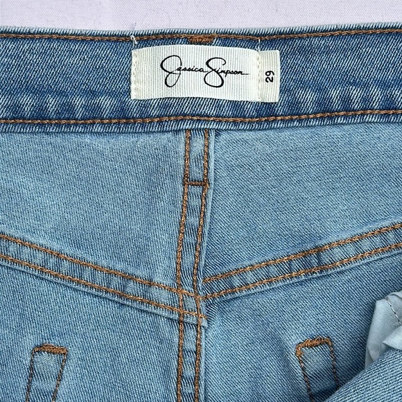 Jessica Simpson Elyse denim buttonfly skort - Picture 4 of 12